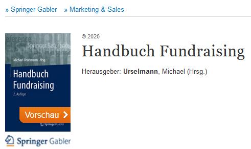 Handbuch Fundraising